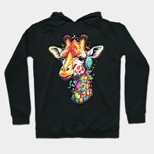 Graffiti Giraffe Hoodie